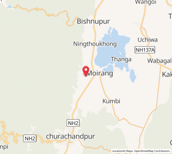 Map of Yamua Khunov, Manipur