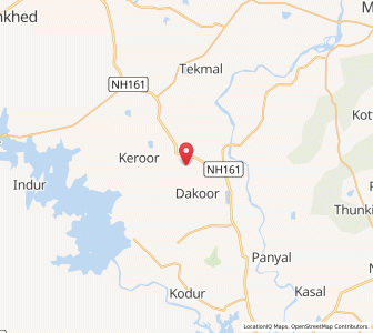 Map of Yarawaram, Andhra Pradesh