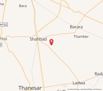 Map of Yari, Haryana