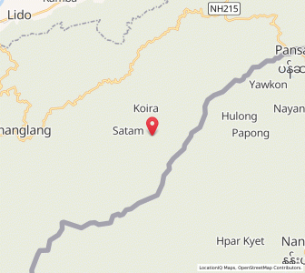 Map of Yedbuk, Arunachal Pradesh