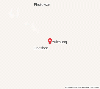 Map of Yelchang, Kashmir