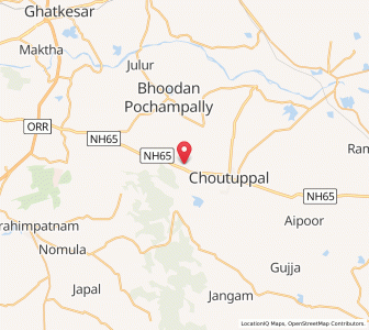 Map of Yellargiri, Andhra Pradesh