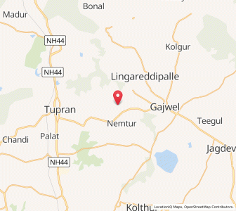 Map of Yenkatapur, Andhra Pradesh