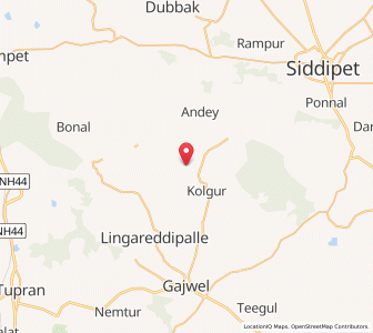 Map of Yenkatraopet, Andhra Pradesh