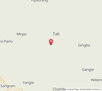 Map of Yoba, Arunachal Pradesh