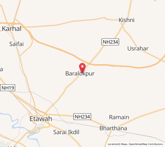 Map of Zainpur Chaubia, Uttar Pradesh