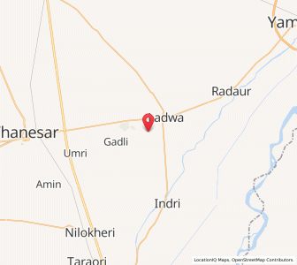 Map of Zainpur, Haryana