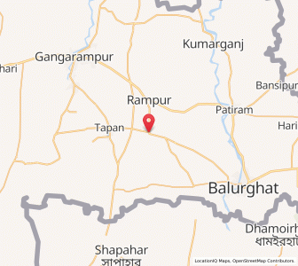 Map of Zamin Nischinta, West Bengal