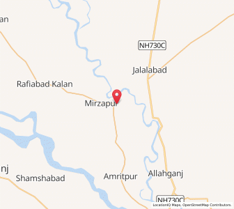 Map of Zarainpur, Uttar Pradesh