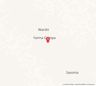 Map of Zongsa, Kashmir