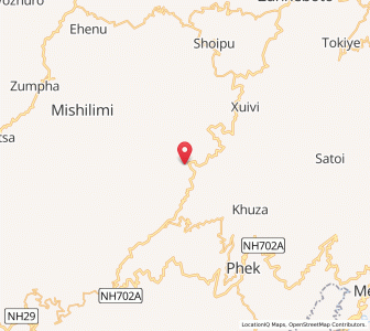 Map of Zulhami, Nagaland