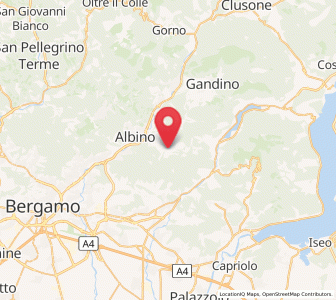 Map of Abbazia, Lombardy