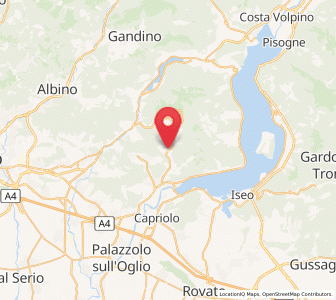 Map of Adrara San Martino, Lombardy