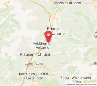 Map of Albes, Trentino-Alto Adige