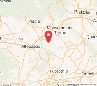 Map of Anchione, Tuscany
