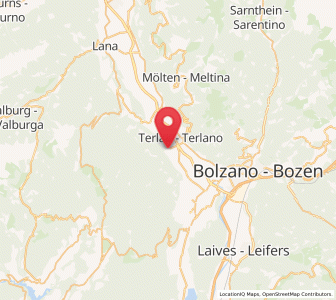 Map of Andriano, Trentino-Alto Adige