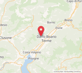 Map of Angolo Terme, Lombardy