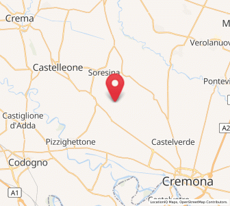 Map of Annicco, Lombardy