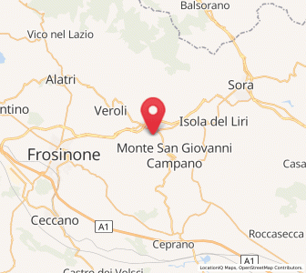 Map of Antica Colle Piscioso, Lazio