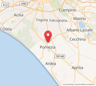 Map of Area Produttiva, Lazio