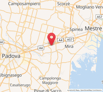 Map of Arino, Veneto
