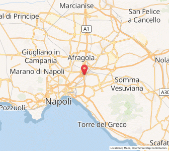 Map of Arpino, Campania