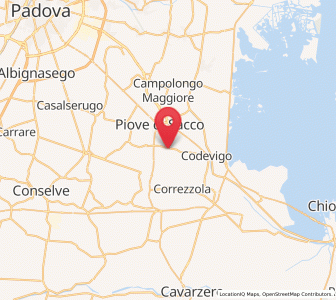 Map of Arzergrande, Veneto