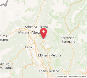 Map of Avelengo, Trentino-Alto Adige