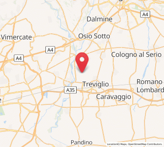 Map of Badalasco, Lombardy