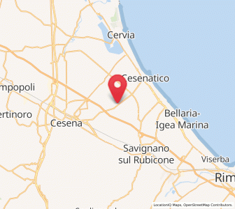 Map of Bagnarola, Emilia-Romagna