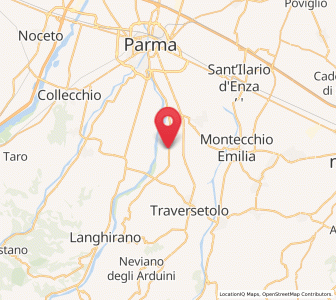 Map of Basilicanova, Emilia-Romagna