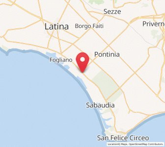 Map of Bella Farnia, Lazio
