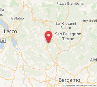 Map of Berbenno, Lombardy