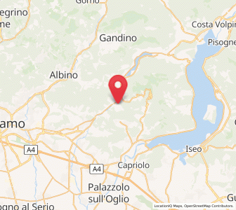 Map of Berzo San Fermo, Lombardy