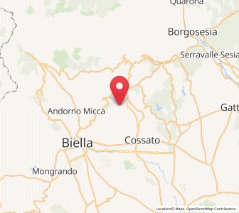 Map of Bioglio-Portula-Andrè, Piedmont