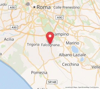 Map of Borgo Lotti, Lazio