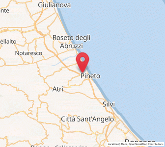 Map of Borgo Santa Maria Immacolata, Abruzzo