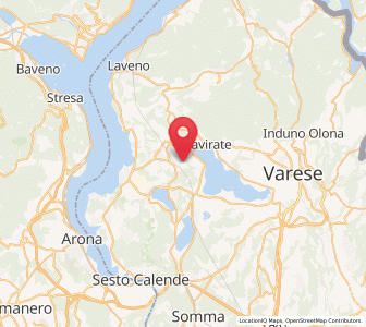Map of Bregano, Lombardy