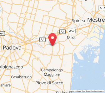 Map of Brigo-Paluello, Veneto