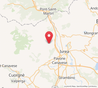 Map of Brosso, Piedmont