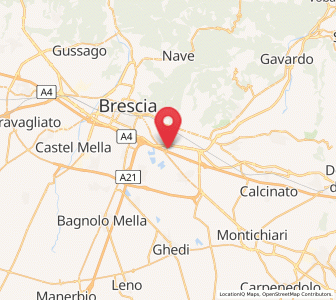 Map of Buffalora-Bettole, Lombardy