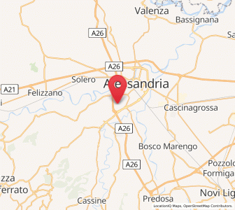 Map of Cabanette, Piedmont
