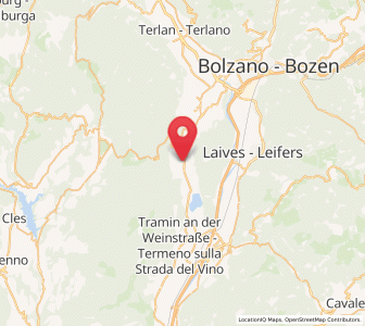 Map of Caldaro sulla Strada del Vino, Trentino-Alto Adige