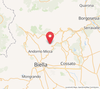 Map of Callabiana - Chiesa, Piedmont
