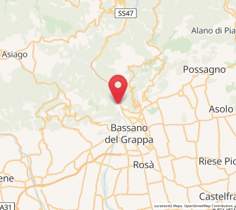 Map of Campese, Veneto