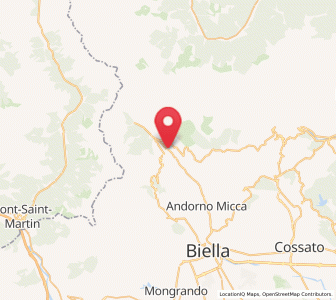 Map of Campiglia Cervo, Piedmont