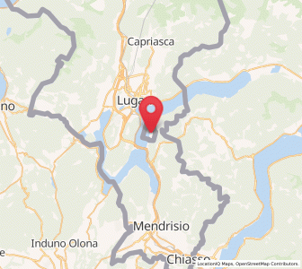 Map of Campione, Lombardy