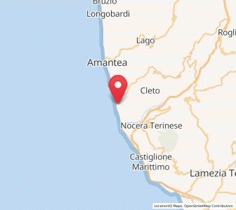 Map of Campora San Giovanni, Calabria