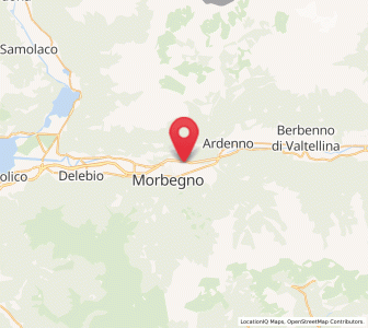 Map of Campovico, Lombardy