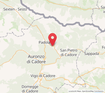 Map of Candide, Veneto